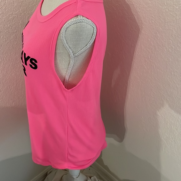 Mean Girls Hot Pink Ribbed Tank Top Size Medium - Picture 3 of 6